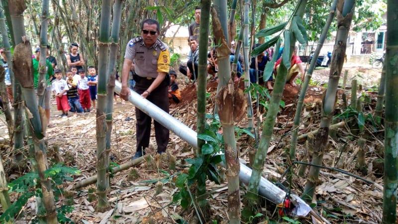 Ada Kesalahan Teknis, Roket LAPAN Jatuh di Bogor