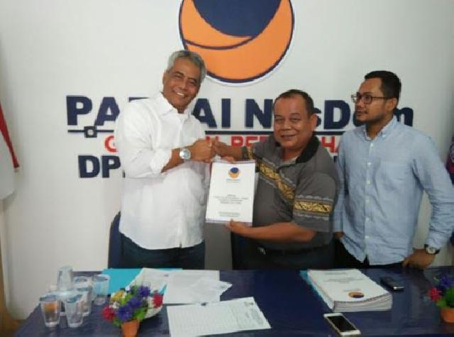 Zulkarnain Kadir Daftar Penjaringan Balon Wako NasDem Pekanbaru