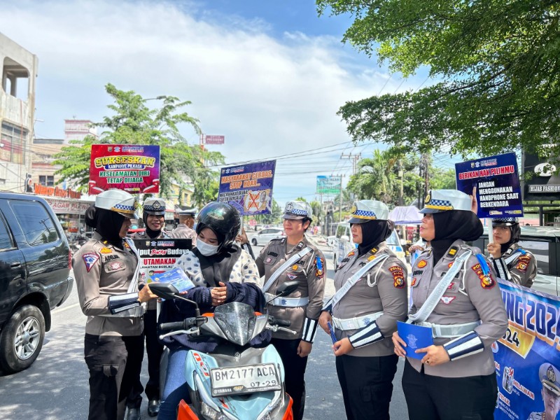 Operasi Zebra LK 2024, Polda Riau Ajak Masyarakat Bijak Bermedia Sosial dan Tertib Berlalu Lintas