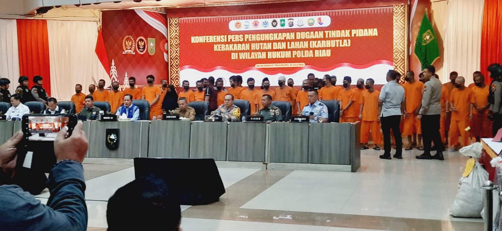 Polda Riau Tetapkan 29 Tersangka Kasus Karhutla, 213 Hektare Lahan Hangus Terbakar