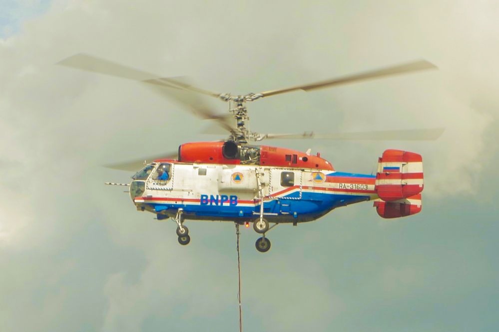 Bantu Penanganan Karhutla, Dua Helikopter dari Australia Lagi Diproses ke Riau