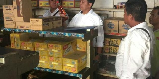 Polresta Pekanbaru Sita Ratusan Miras Tanpa Izin Edar