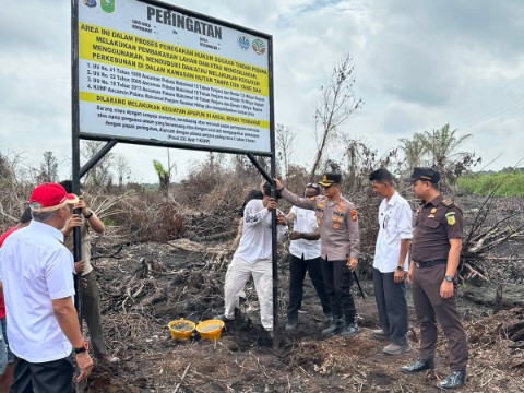 Kapolres Bengkalis: Jangan Sentuh HPT, Jaga Alam untuk Anak Cucu