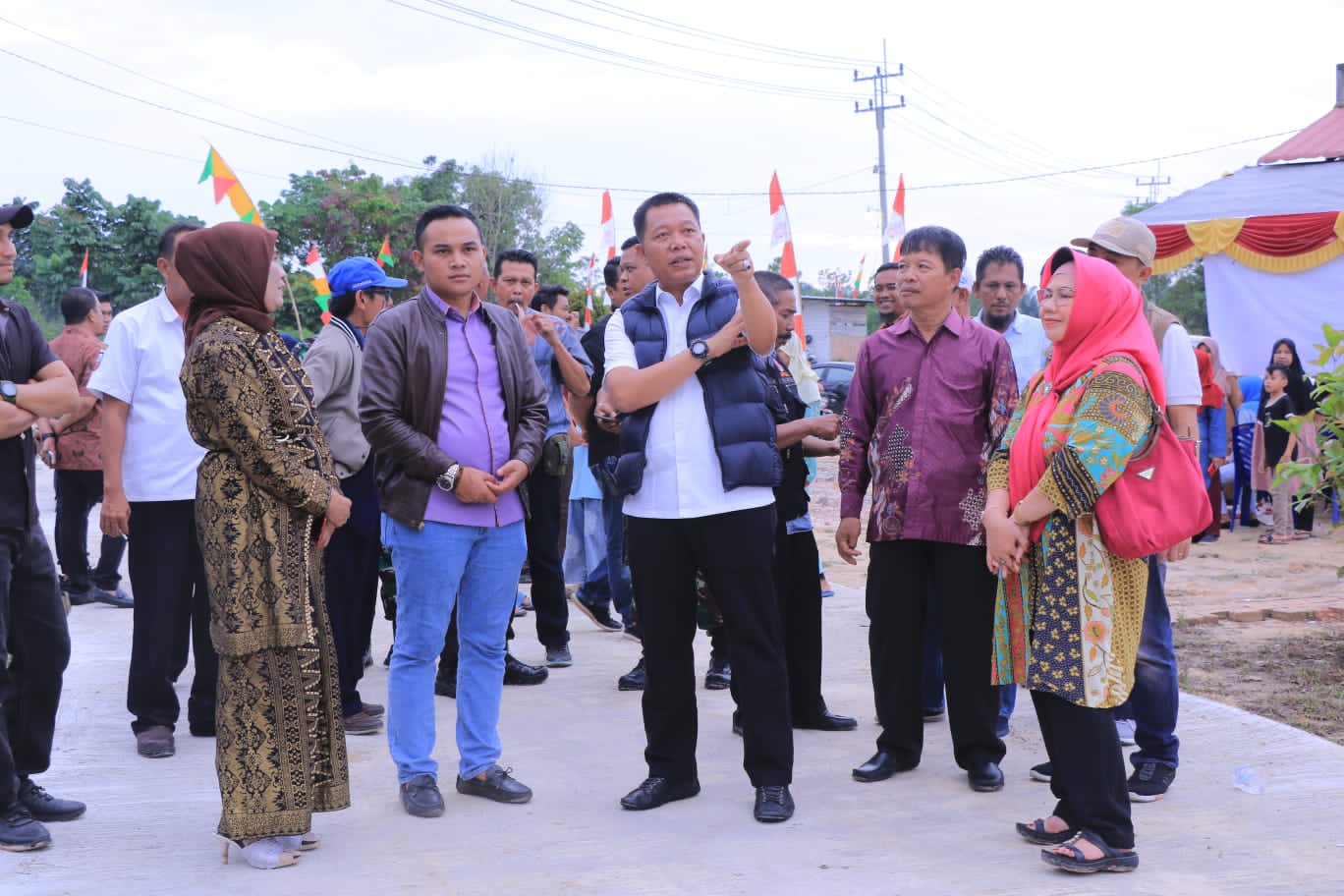 Jalan Purnama Sari Diresmikan, Pemko Pekanbaru Bakal Beri Perhatian Infrastruktur