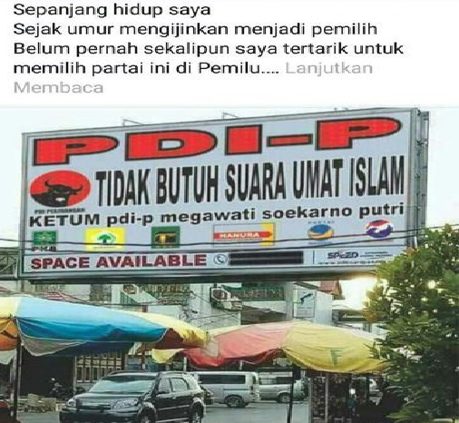 Ini Motif Ibu Rumah Tangga Posting 'Baliho' Hoax soal PDIP