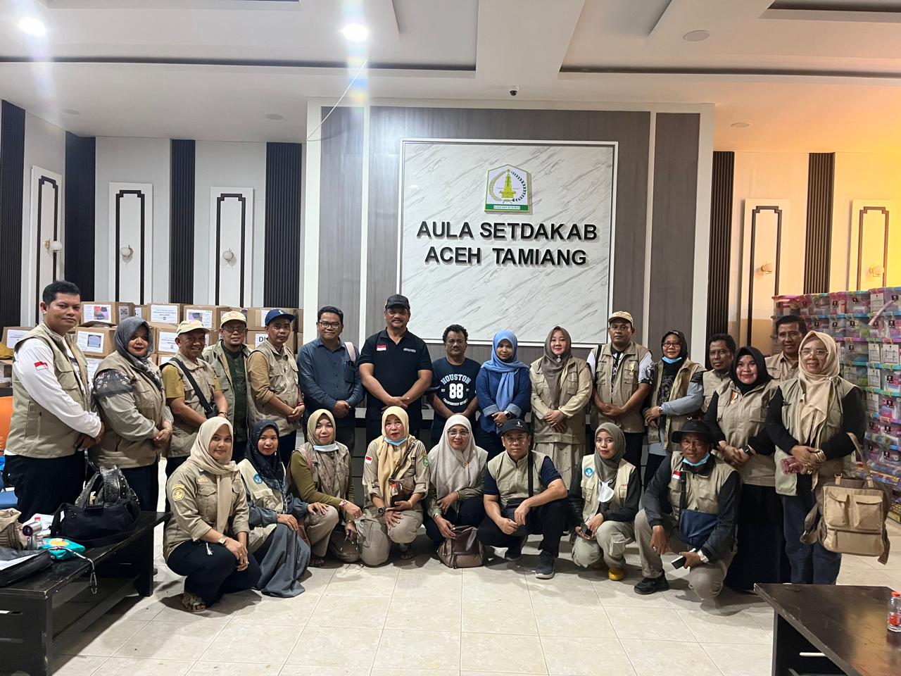 PGRI Bengkalis Salurkan Bantuan Bencana ke Aceh Tamiang, Warga Haru Terima Kepedulian