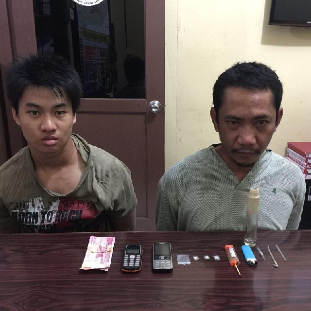 Edarkan Narkoba dua Pria di Meranti Ditangkap