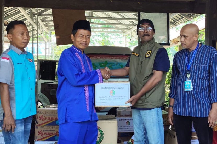 SMAN 1 Lirik Galang Donasi untuk Korban Banjir dan Longsor di Sumbar