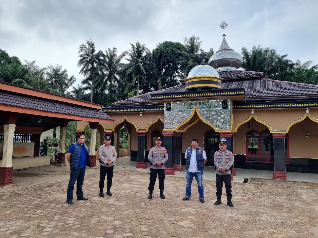 Polsek Bangko Pusako Gelar KRYD untuk Ciptakan Situasi Kondusif di Hari Besar Isra Mi'raj 1446 H