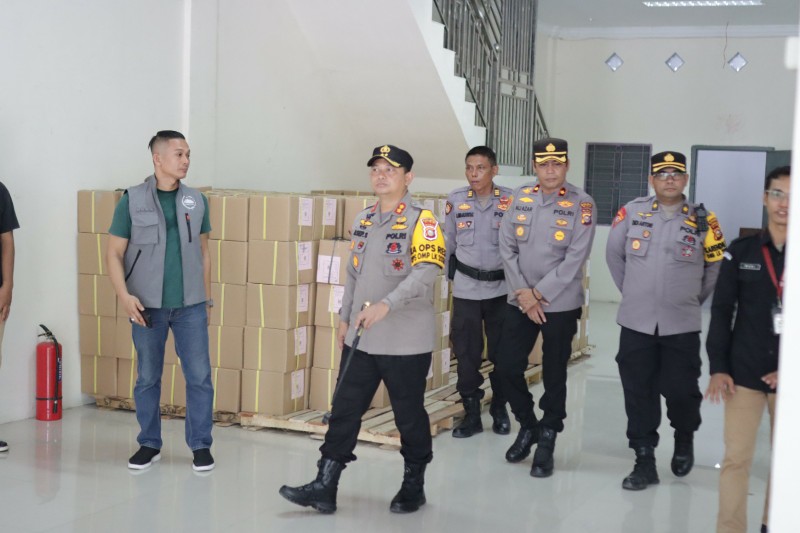 AKBP Asep Siapkan Pengamanan Maksimal Logistik Pilkada di Kabupaten Siak