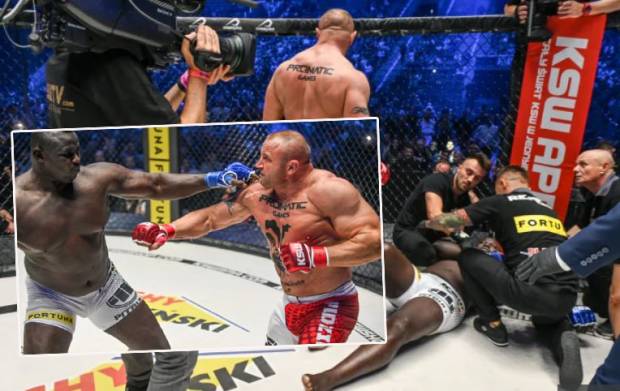 Petarung MMA Pria Terkuat KO Brutal Musuhnya Cuma 18 Detik