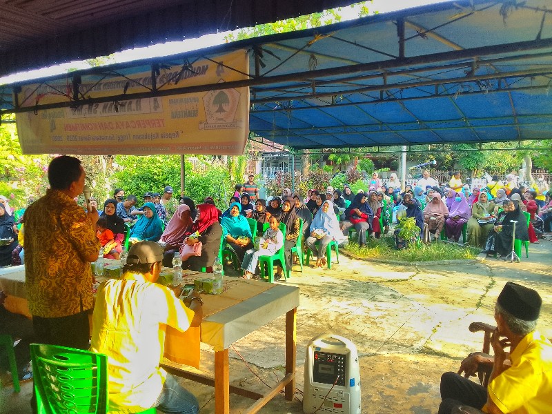 Disapa H Amran, Warga Kelurahan Kampung Melayu di Pekanbaru Keluhkan Jalan Rusak, Zonasi Sekolah dan Permodalan UMKM