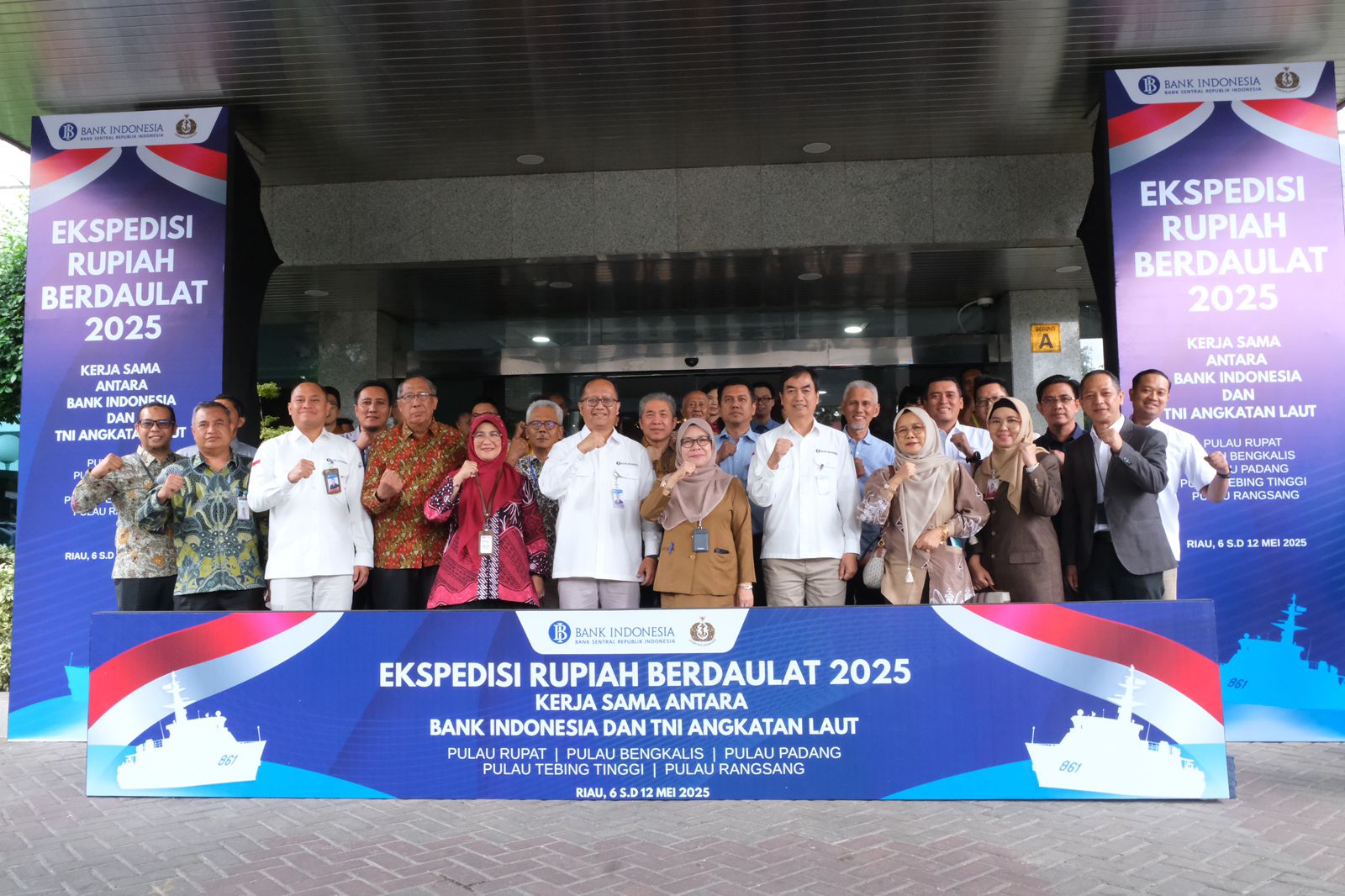 BI dan TNI AL Gelar Ekspedisi Rupiah Berdaulat 2025 di Riau, Jangkau Lima Pulau Terluar