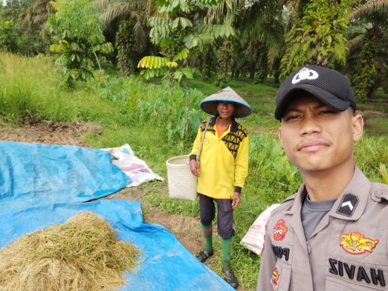 Melalui Banit Samapta, Polsek Tambang Dorong Asta Cita Presiden dalam Wujudkan Ketahanan Pangan Bergizi