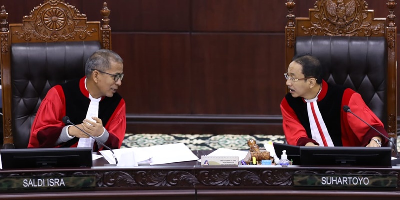 Cuma Hakim yang Boleh Bertanya Kesaksian 4 Menteri di Sidang MK