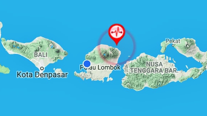 Breaking News : Gempa 7 SR Lombok Utara NTB Berpotensi Tsunami