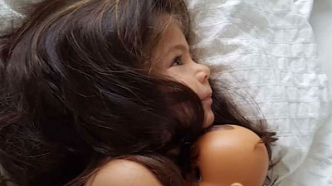 Miliki Rambut Indah, Anak Dua Tahun Dikontrak Jadi Model