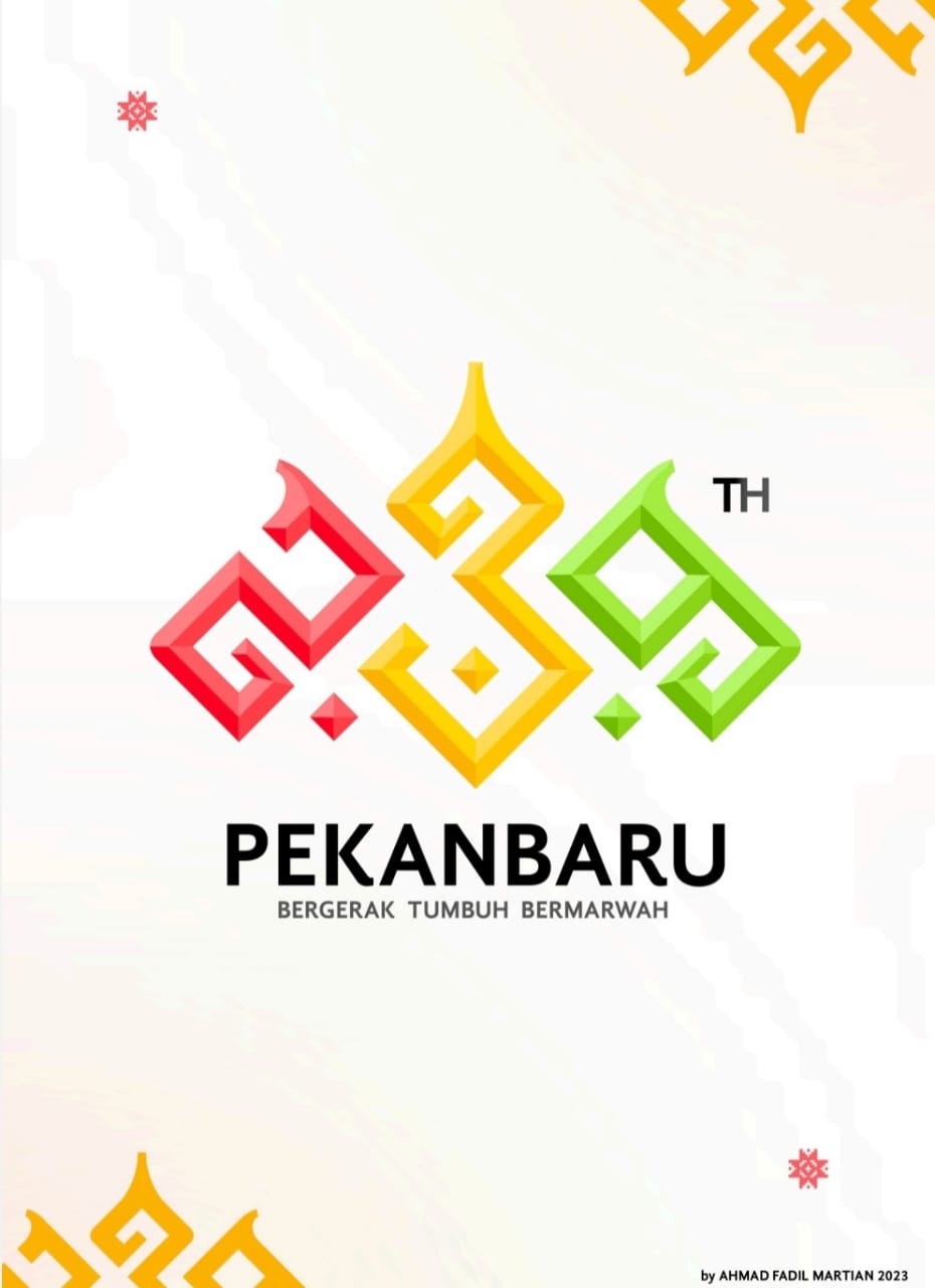 Pemko Pakai Desain Ahmad Fadil Buat Logo Hari Jadi Pekanbaru ke-239