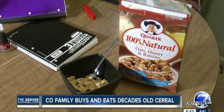 Keluarga di AS Makan Sereal yang Kadaluarsa sejak 1997