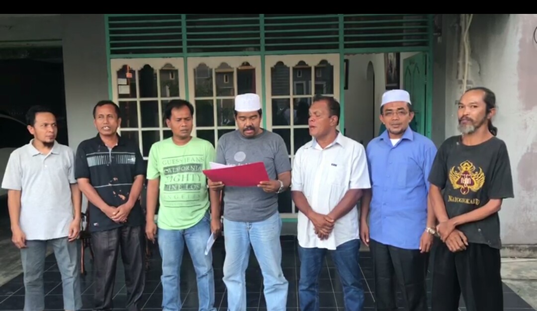Warga Simpang Panam Deklarasi Bersama Pihak Kepolisian Guna Jaga Kamtibmas
