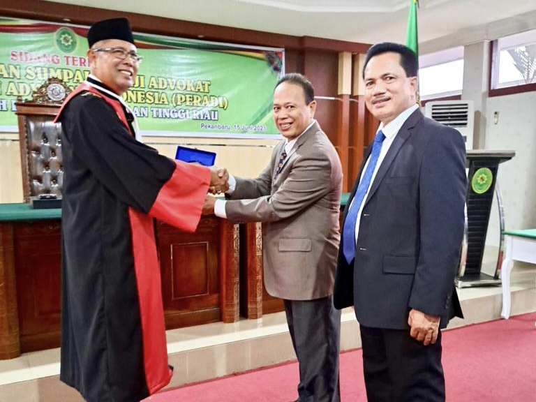 Ketua Pengadilan Tinggi Riau Wafat, Wasekjen Peradi Pusat Doakan Almarhum Diterima Disisi Allah
