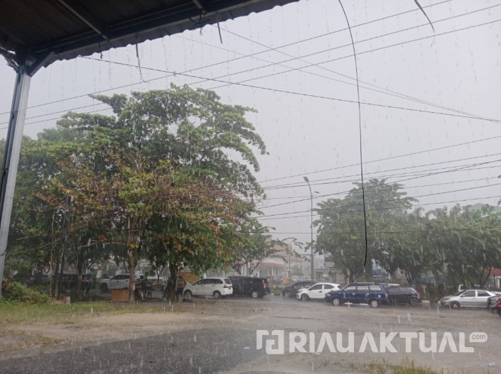 Akhir Pekan, Sebagian Besar Wilayah Riau Berpotensi Diguyur Hujan
