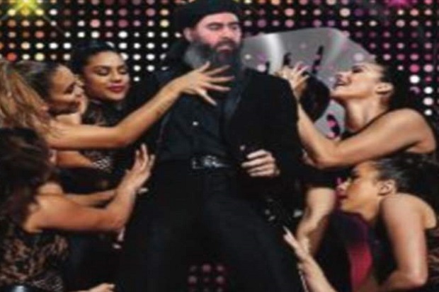 Cerita di Balik Gambar Bos ISIS Baghdadi Bersama Penari Eksotis