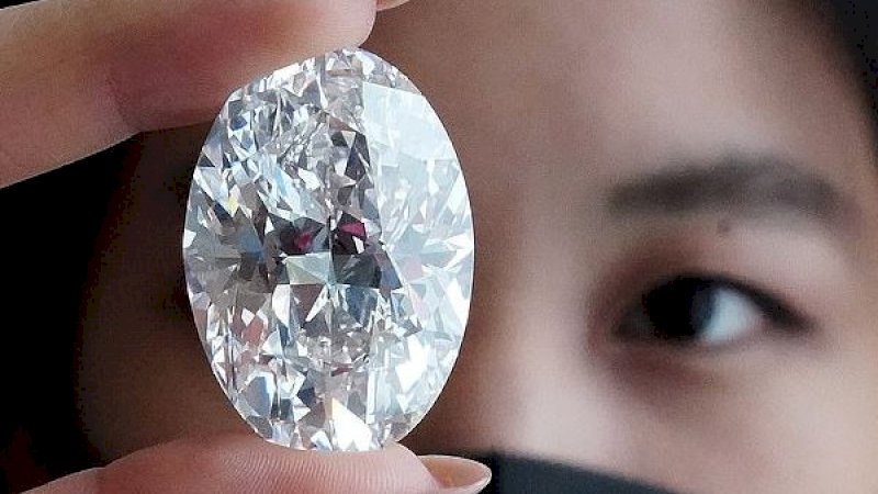 Berlian Paling Langka Diperkirakan Bisa Terjual di Lelang Rp450 Miliar