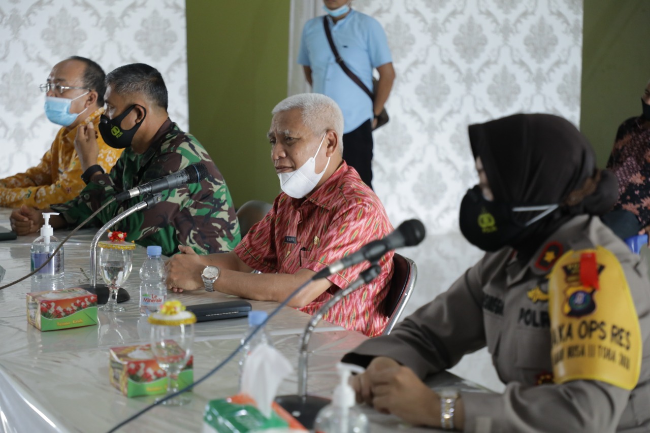 Bupati Pimpin Rapat Penjemputan Vaksin dari Dinas Kesehatan Provinsi Sumatera Utara ke Kabupaten Asahan