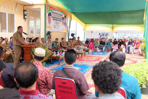 Pemkab Inhil Harapkan Pasar Kayu Jati Jadi Penggerak Ekonomi Lokal