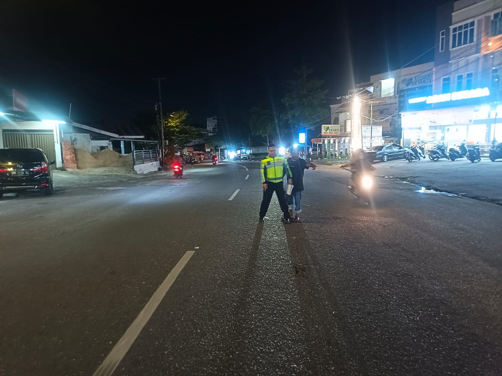 Dua Motor Tabrakan di Pekanbaru, Seorang Pelajar Tewas