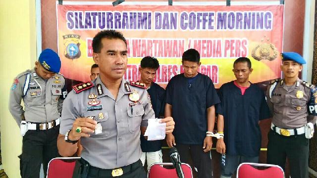 Polres Kampar Ekspos Kasus Narkoba