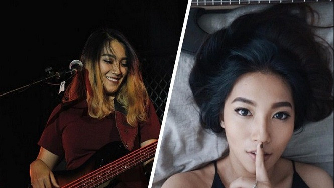 10 Potret Wanda Omar, Bassis Cantik yang Bikin Gagal Fokus