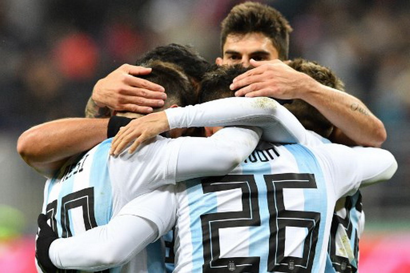 Rusia vs Argentina, Tim Tango Menang 1-0 di Moskow