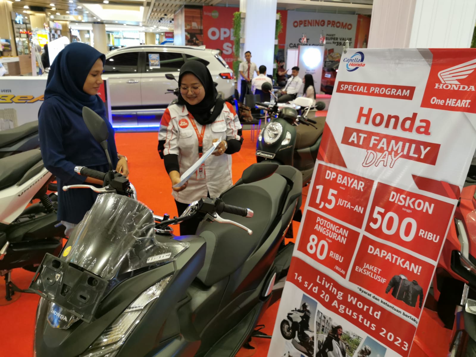 Berakhir Besok, CDN Hadirkan Program Spesial Honda At Family Day di Living World