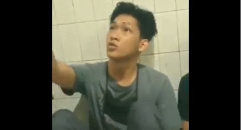Foto dan Video Penangkapan Youtuber Ferdian Paleka Ditangkap