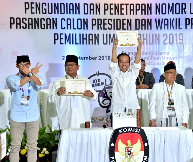 Siapakah yang Lebih Milenial, Jokowi - Ma'ruf atau Prabowo - Sandi?