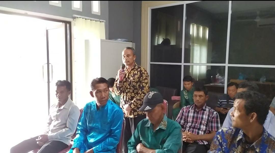 Polsek Siak Kecil Dengarkan Curhat Masyarakat Desa Sungai Siput