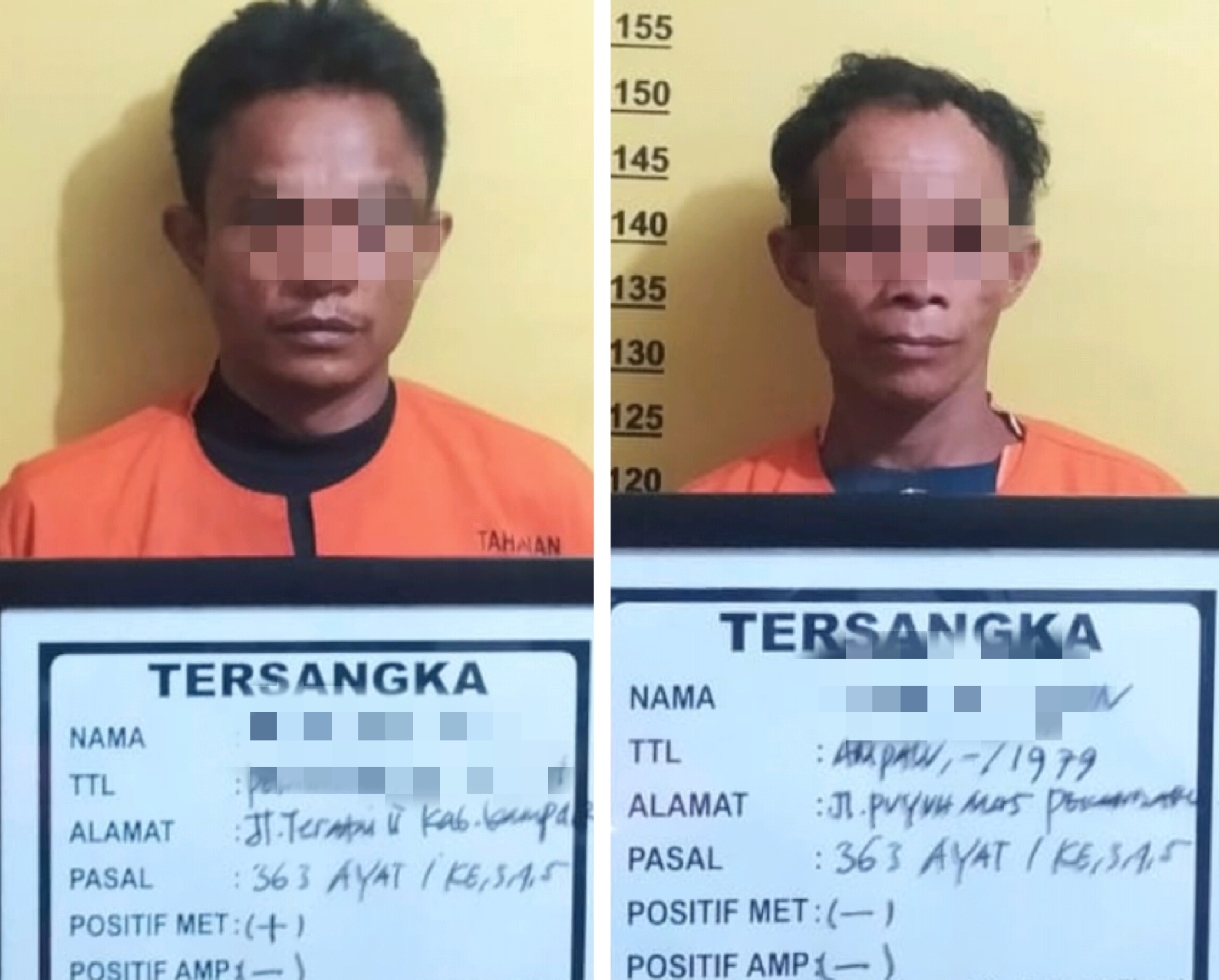 Polisi Tangkap Pencuri Kabel Telkom di Pekanbaru