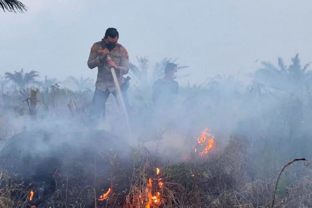 Pemprov Riau Koordinasikan Penanganan Karhutla di Tujuh Daerah, Penetapan Status Siaga Jadi Bahasan