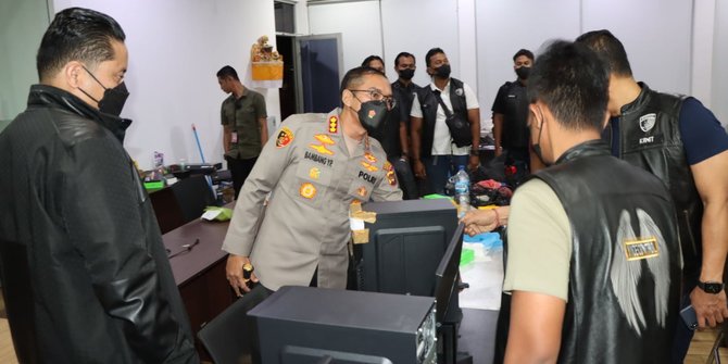 Gerebek Hotel di Kuta Diduga Dipakai Judi Online, Polisi Temukan Komputer dan HP