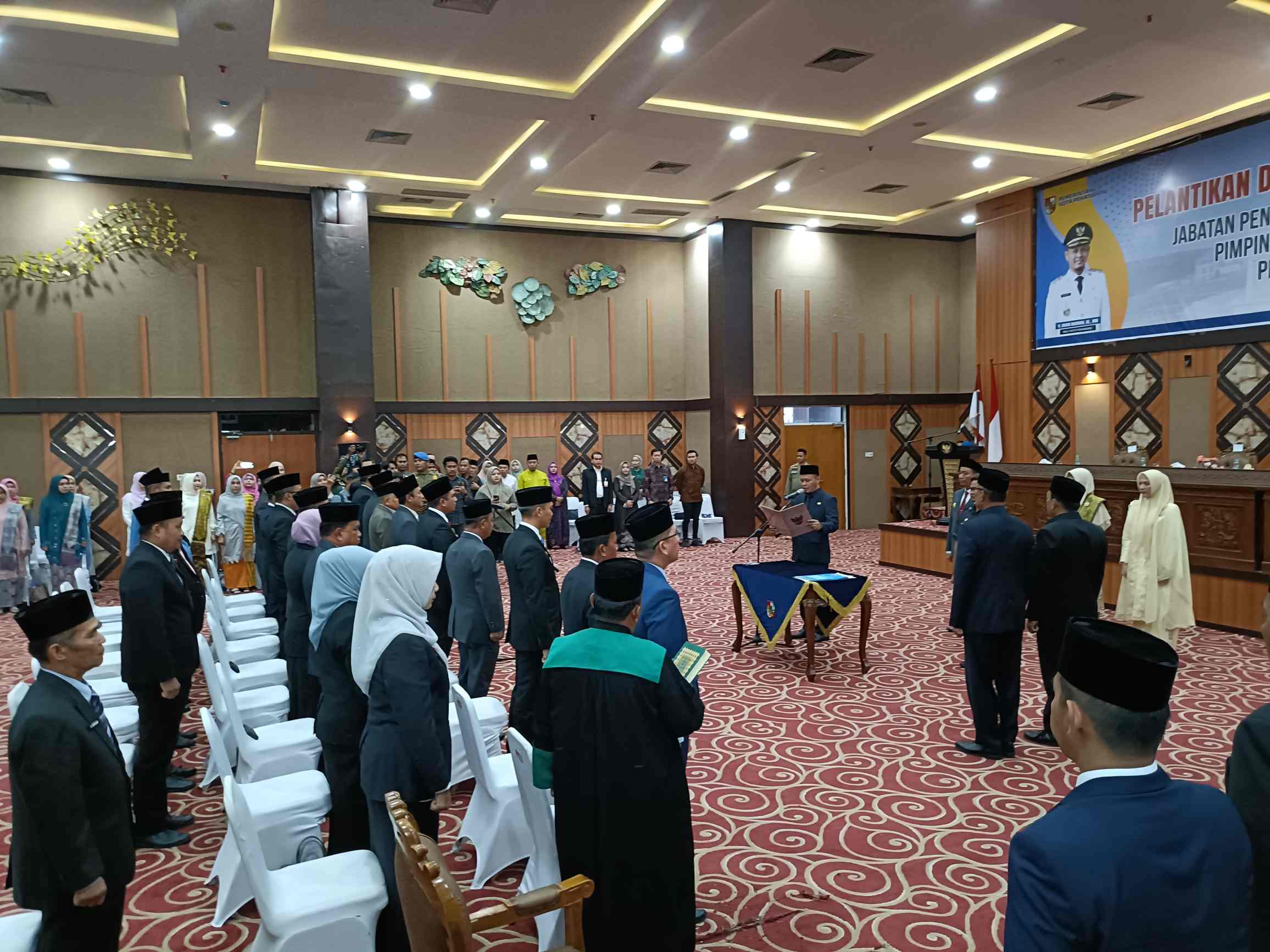 Wako Pekabaru Lantik 27 Pejabat Eselon II, Berikut Daftar Lengkapnya