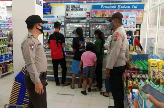 Cegah Covid-19, Polsek Pangkalan Kuras Giatkan Operasi Yustisi