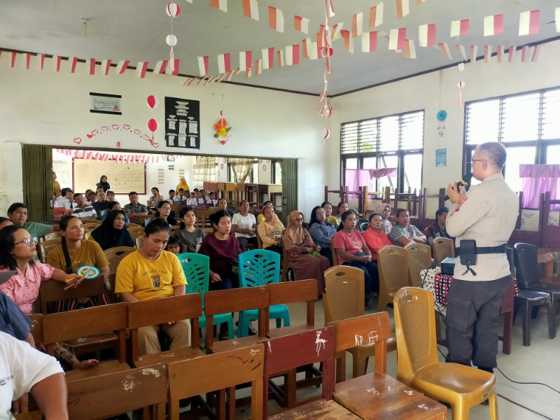 Polsek Kandis Ajak Warga Bersama Jaga Kondusifitas Jelang Pilkada 2024