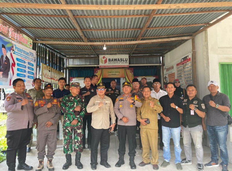 Polsek Gaung Adakan Rapat Koordinasi untuk Pengawasan Kampanye Pilkada 2024