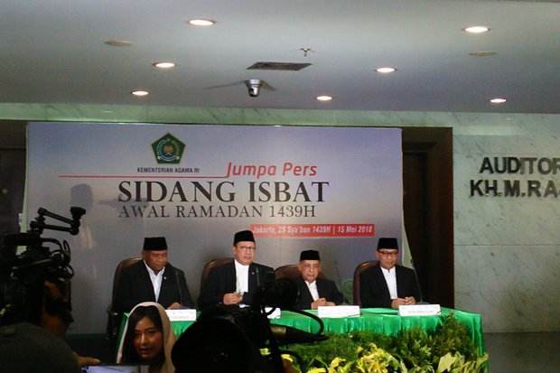 Kemenag Tetapkan Awal Puasa pada Kamis 17 Mei 2018