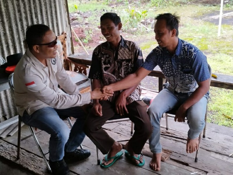 Polsek Pulau Burung Lakukan Sosialisasi Kamtibmas di Desa Mayang Sari Jaya Jelang Pilkada 2024