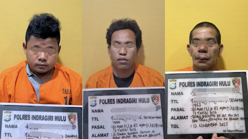 Bejat! Bapak Tiri dan Dua Keluarganya di Inhu Diduga Cabuli Anak di Bawah Umur