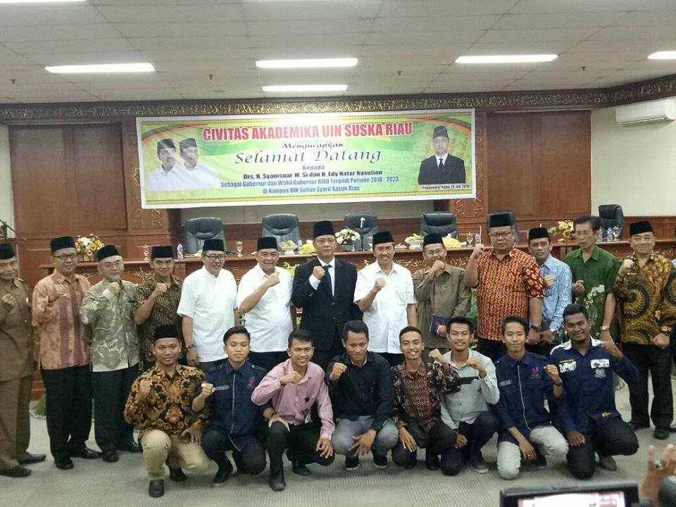 Syamsuar dan Edy Nasution Lakukan Kunjungan ke UIN Suska Riau