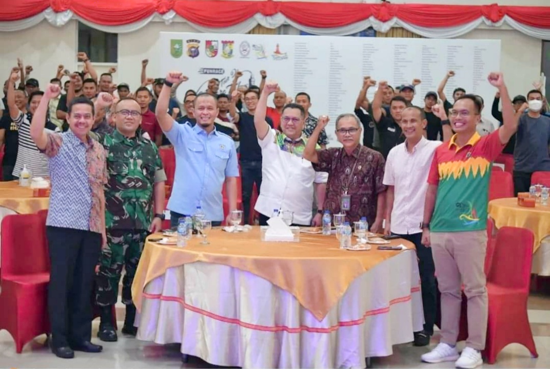 Agung Nugroho Hadiri Ramah Tamah Fun Race Tour De Muara Takus 2022